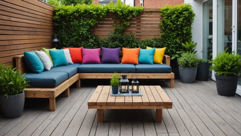 Réparer votre terrasse : idées innovantes pour la transformer sans tout changer