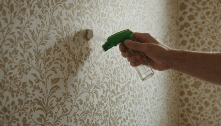 enlever les moisissures du papier peint