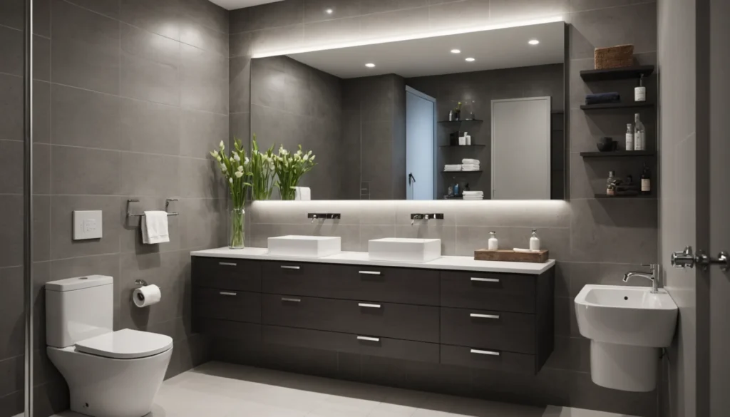 Maximiser l&rsquo;espace : astuces ingénieuses pour une petite salle de bain multifonction