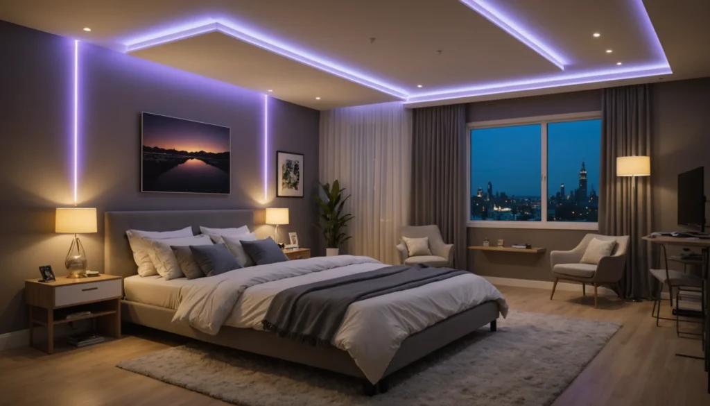 idées de LED pour chambre